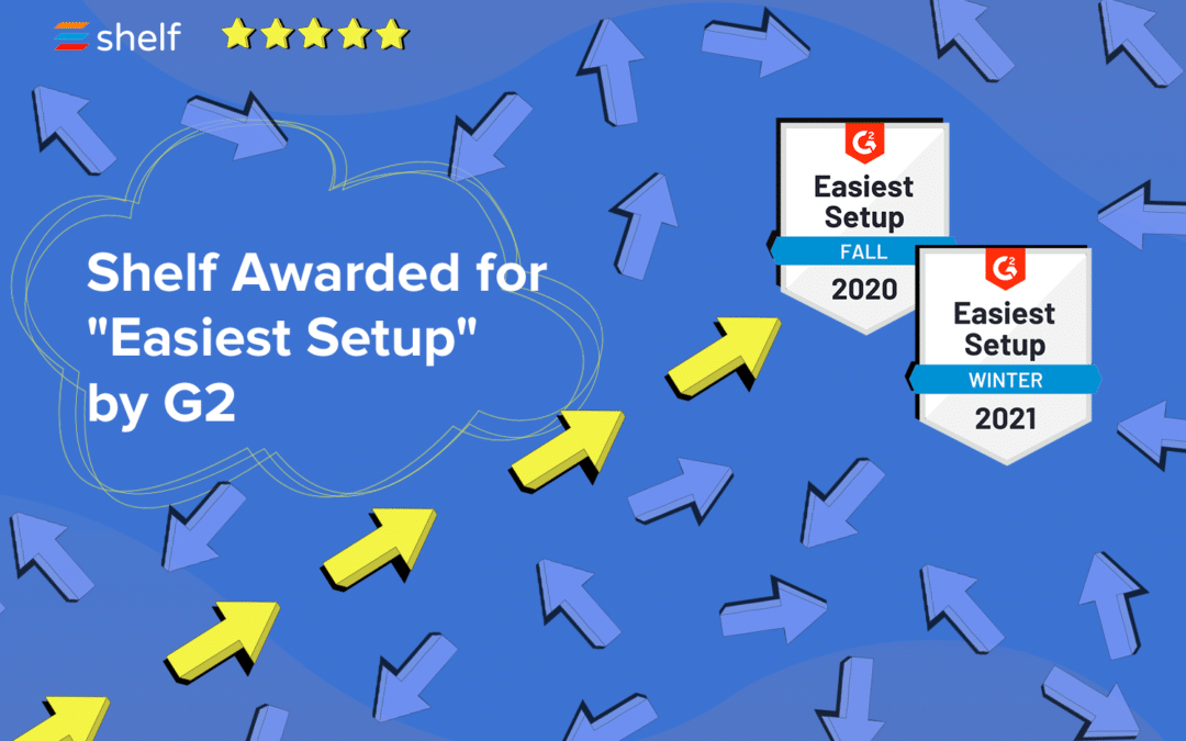 Shelf Recognized as “Easiest Setup” in Contact Center Knowledge Tech by G2