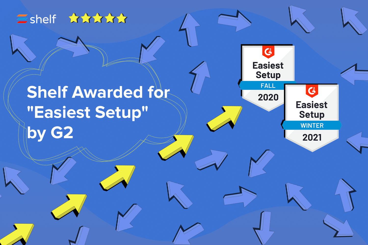 Shelf Recognized as “Easiest Setup” in Contact Center Knowledge Tech by G2: image 1