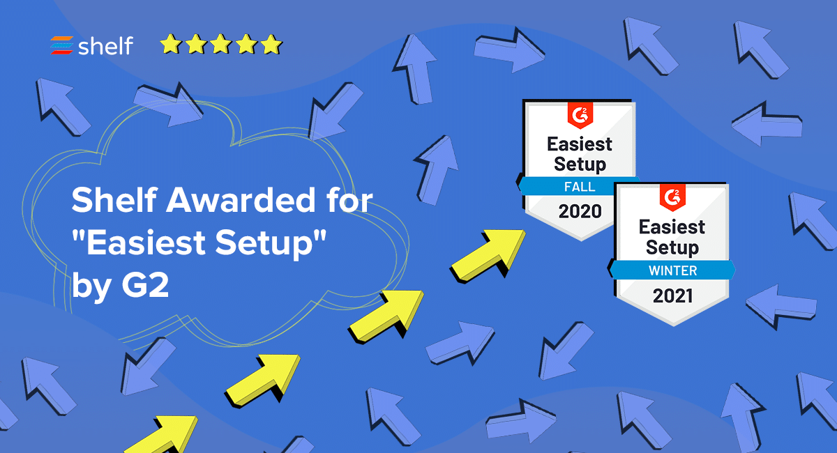 Shelf Received “Easiest Setup” Award by G2
