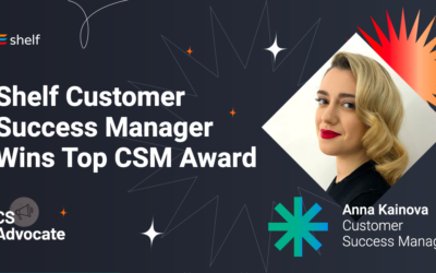 Shelf Customer Success Manager Wins Top CSM Award