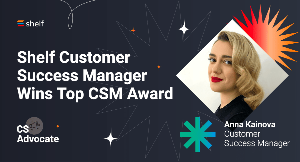 Shelf Customer Success Manager Wins Top CSM Award: image 1